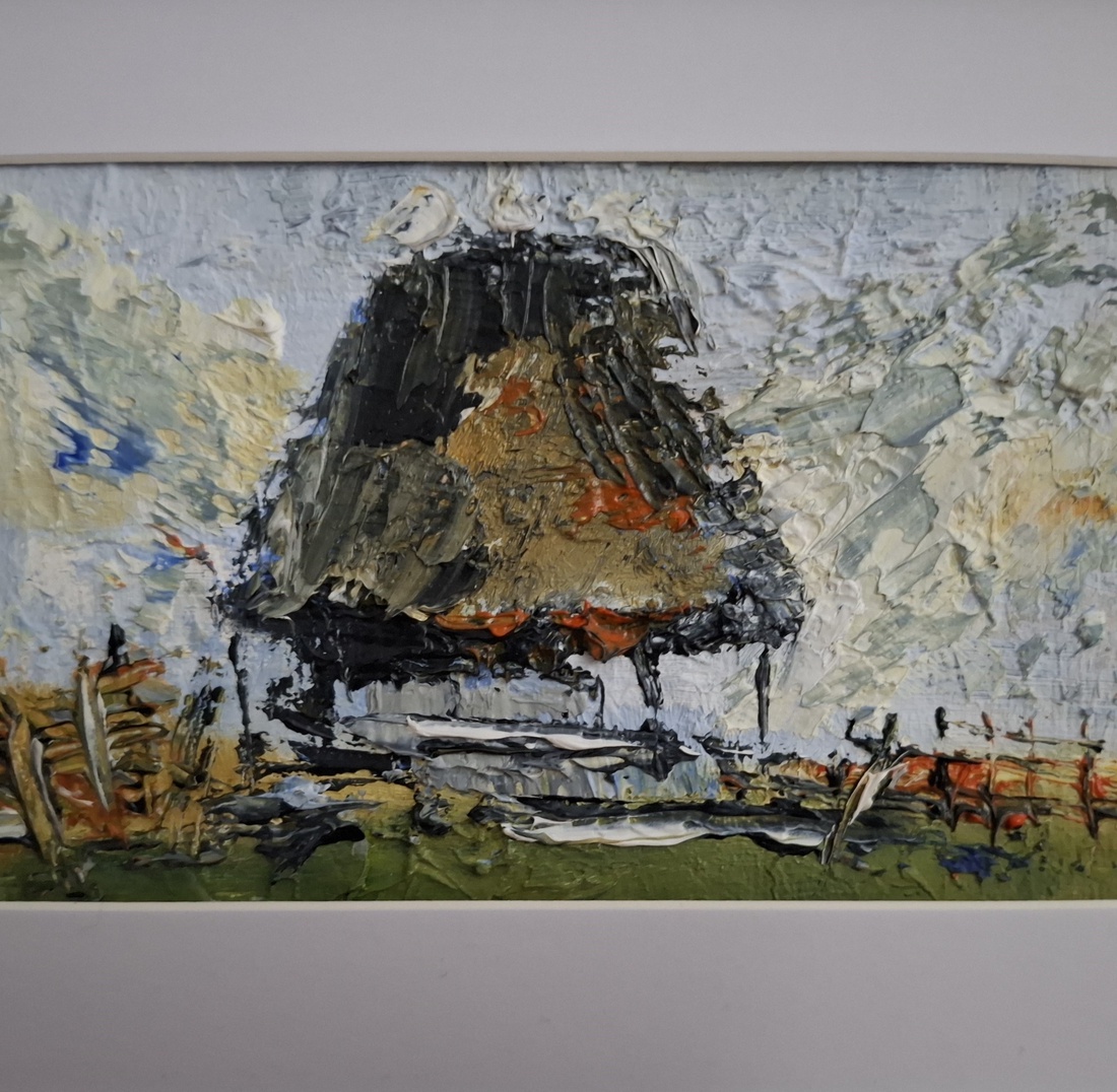 La stână - arte vizuale și accesorii  - picturi - pictură în ulei - Artynos.ro