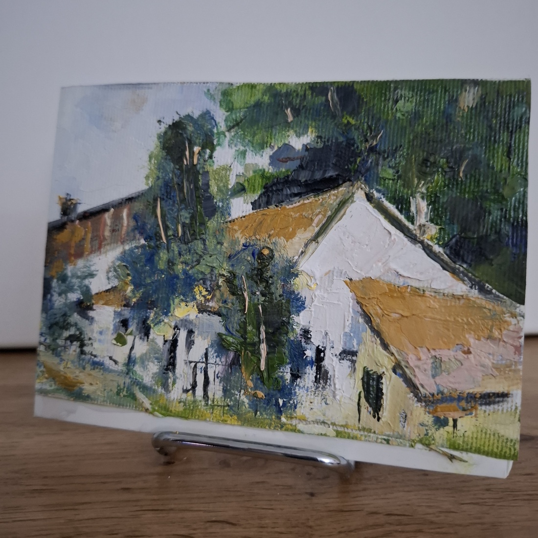 Vara la țară - arte vizuale și accesorii  - picturi - pictură în ulei - Artynos.ro