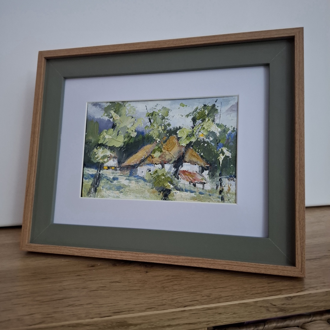 Vine toamna-n sat - arte vizuale și accesorii  - picturi - pictură în ulei - Artynos.ro