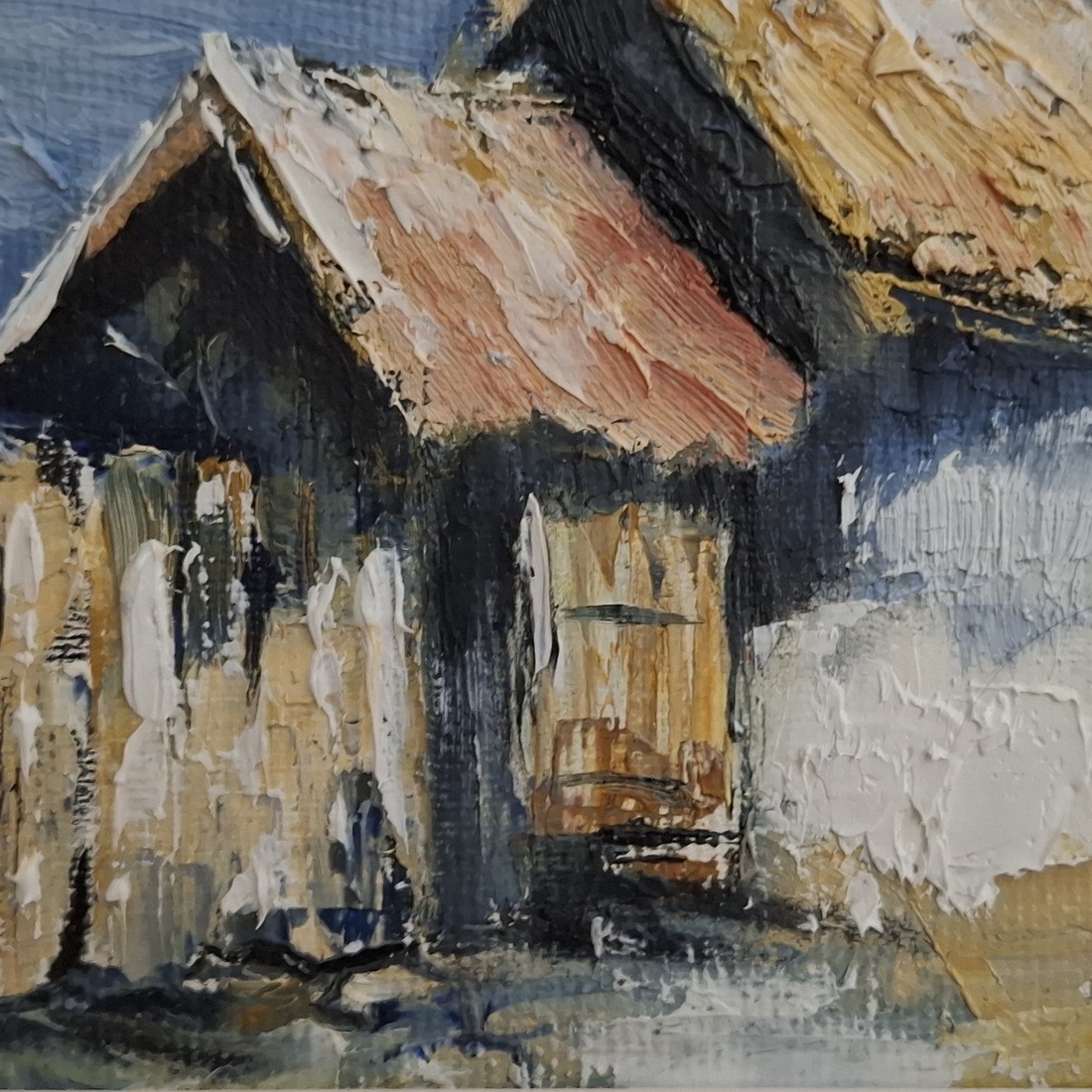 Case-n Ardeal - arte vizuale și accesorii  - picturi - pictură în ulei - Artynos.ro