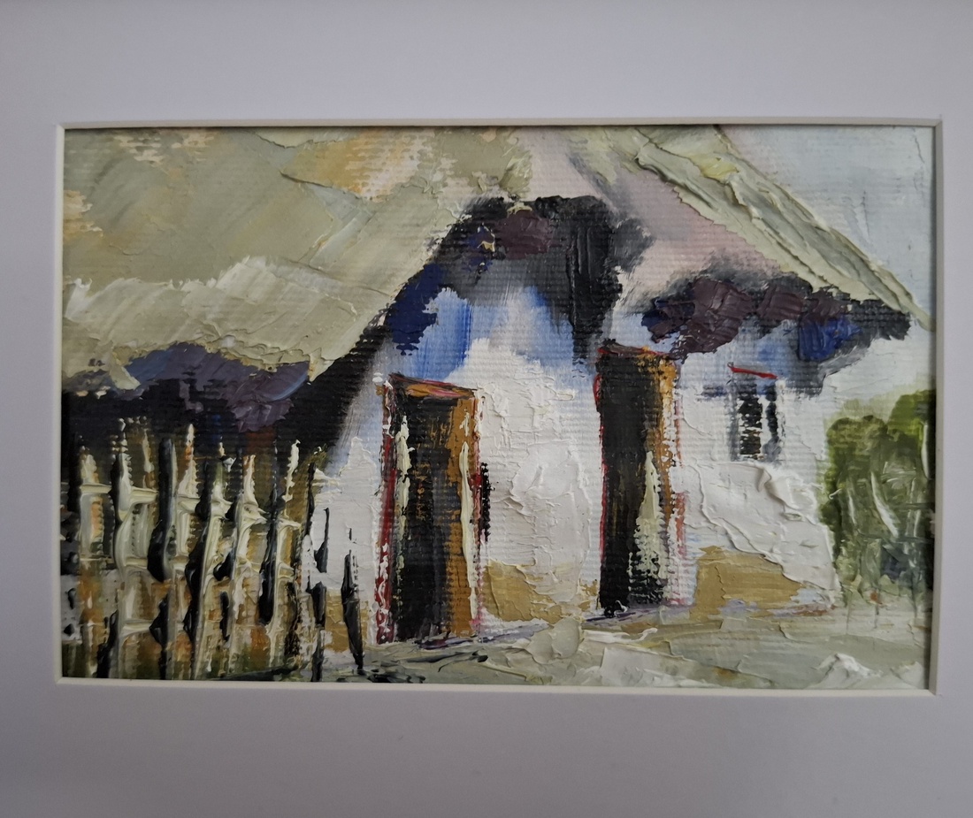 În arșița verii - arte vizuale și accesorii  - picturi - pictură în ulei - Artynos.ro