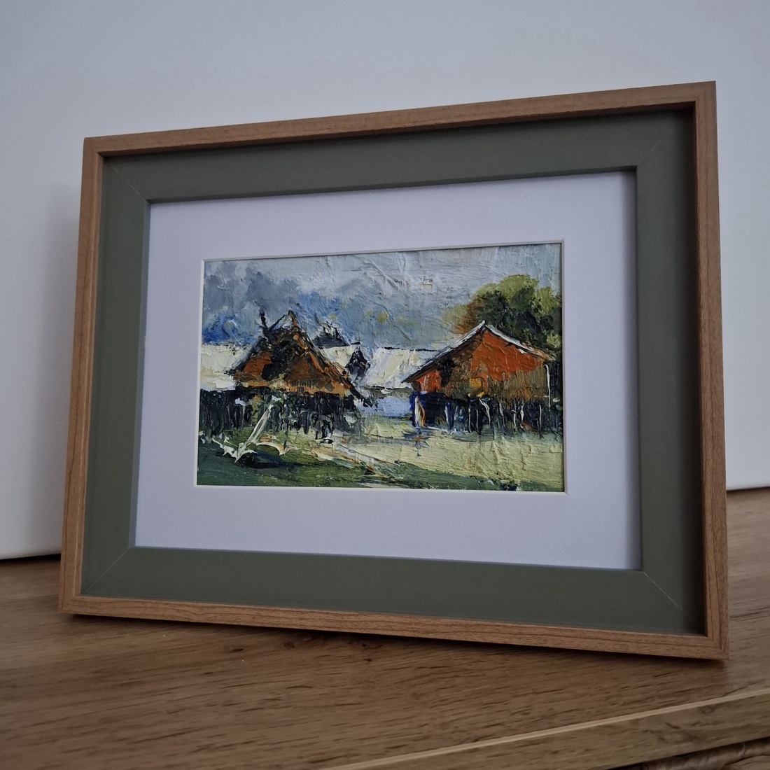 Colț de stradă - arte vizuale și accesorii  - picturi - pictură în ulei - Artynos.ro