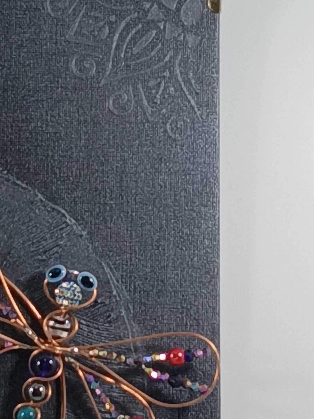 Metaloplastie cupru  Mica libelula - casă & stil de viață - accesorii pentru decorat casa - picturi murale - tablouri/picturi pe pânză - Artynos.ro