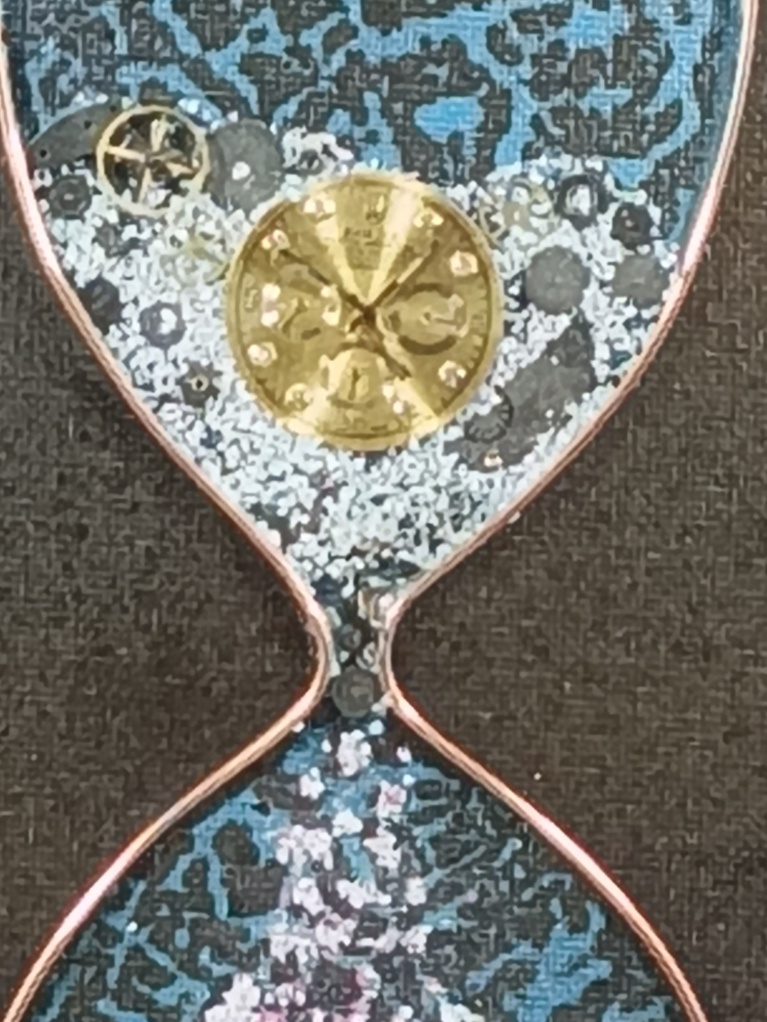 Metaloplastie cupru Temporalitate  - casă & stil de viață - accesorii pentru decorat casa - picturi murale - panouri și tablouri, panouri decorative - Artynos.ro