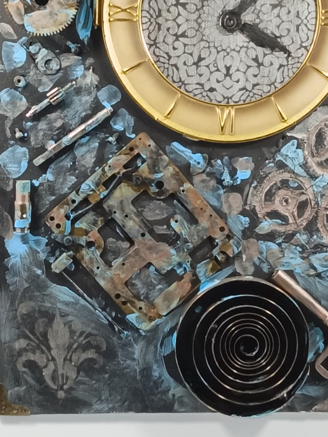 Tablou Steampunk Time ONE - casă & stil de viață - accesorii pentru decorat casa - picturi murale - panouri și tablouri, panouri decorative - Artynos.ro