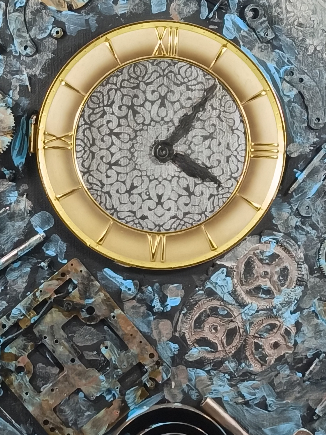 Tablou Steampunk Time ONE - casă & stil de viață - accesorii pentru decorat casa - picturi murale - panouri și tablouri, panouri decorative - Artynos.ro