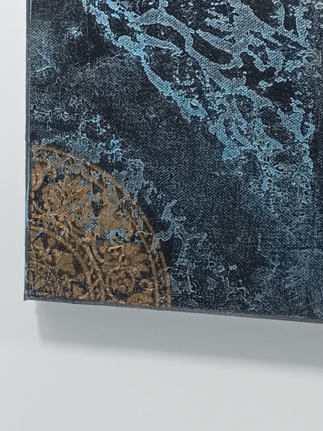 Cascada Lunii 50x50 - casă & stil de viață - accesorii pentru decorat casa - picturi murale - panouri și tablouri, panouri decorative - Artynos.ro