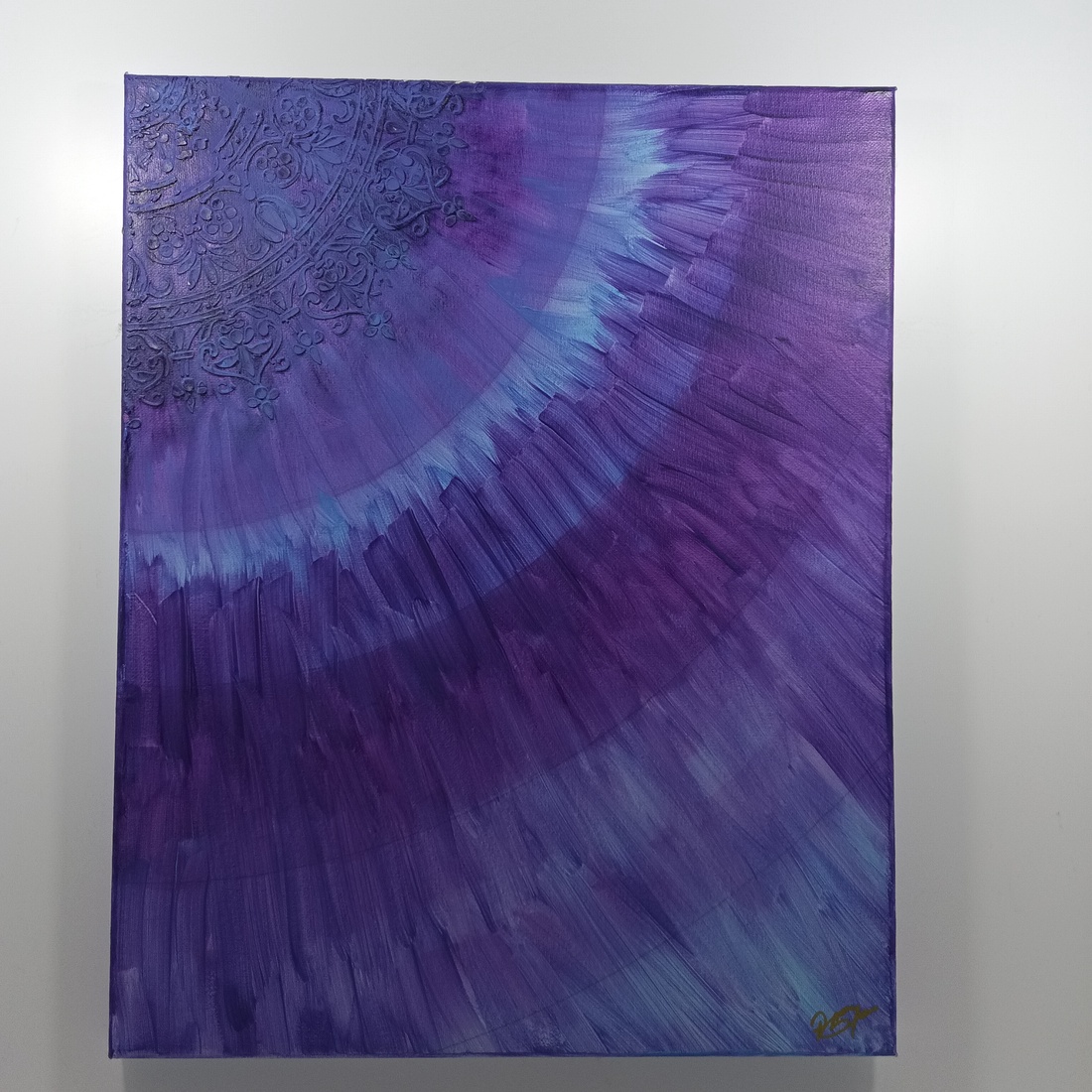 Tablou Rasarit in lavanda 40x50 - casă & stil de viață - accesorii pentru decorat casa - picturi murale - panouri și tablouri, panouri decorative - Artynos.ro