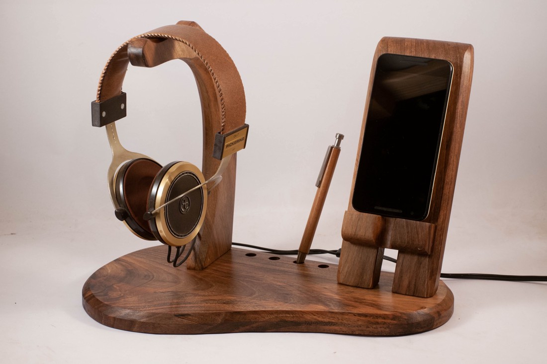 Suport pentru căști și telefon mobil, organizator de birou - casă & stil de viață - organizare & depozitare - organizator birou - organizator birou - Artynos.ro