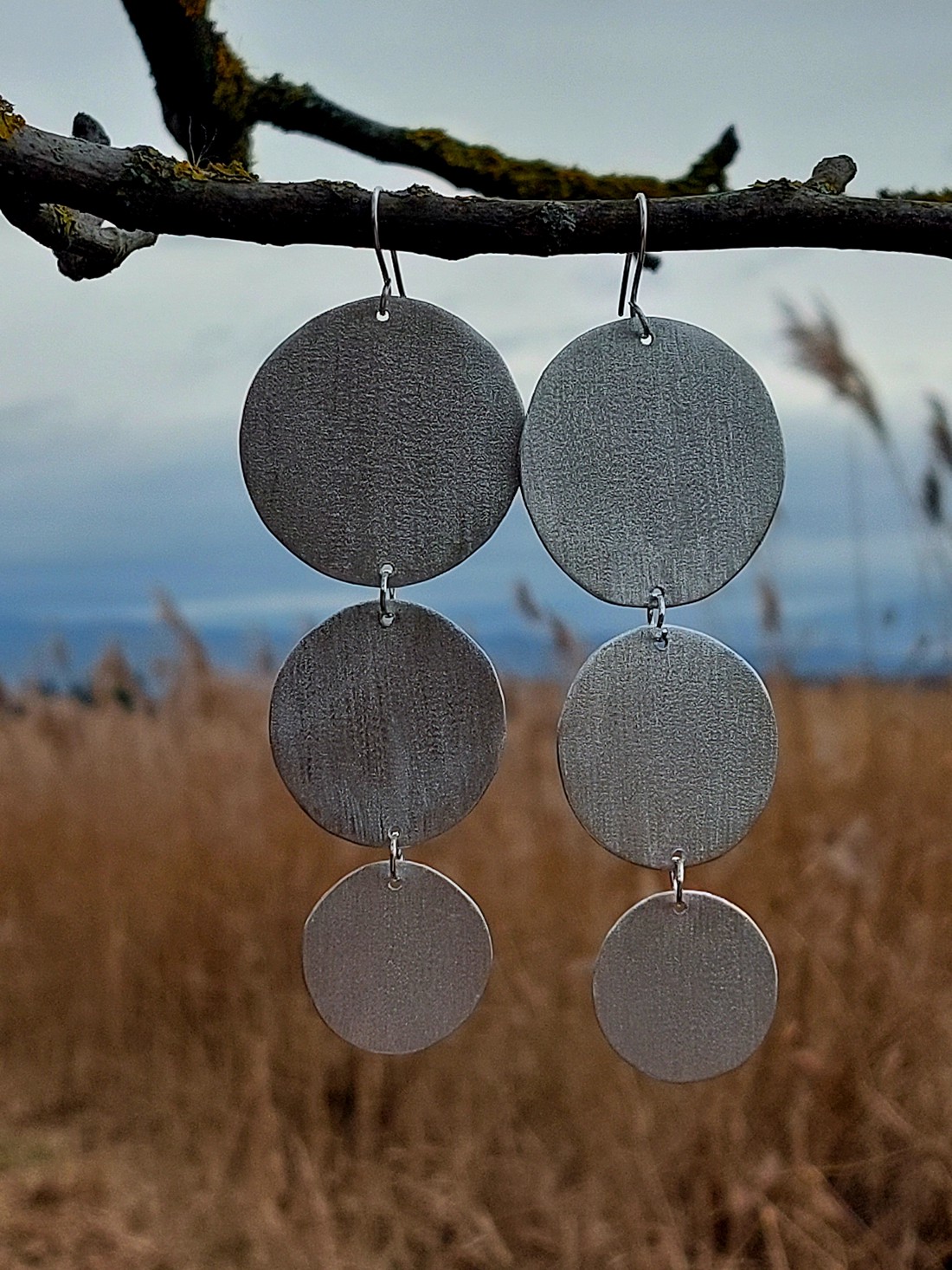 Cercei din aluminiu - bijuterii - cercei hoops - Artynos.ro Cercei din aluminiu - bijuterii - cercei hoops - Artynos.ro