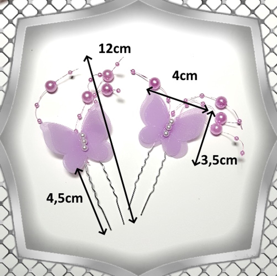Bijuterii, ornamente pentru păr, catarame pentru păr: nuntă, mireasă, ornament casual pentru păr ES-H-TŰ07 violet 2 buc/pachet - - Artynos.ro Bijuterii, ornamente pentru păr, catarame pentru păr: nuntă, mireasă, ornament casual pentru păr ES-H-TŰ07 violet 2 buc/pachet - - Artynos.ro