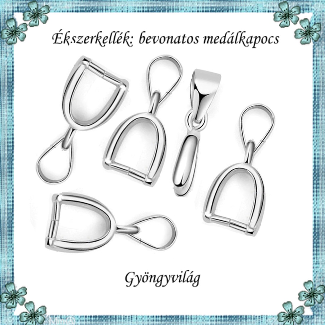 Fermoar pentru bijuterii placat cu argint E925-MK04-12 4 buc/pachet - - Artynos.ro Fermoar pentru bijuterii placat cu argint E925-MK04-12 4 buc/pachet - - Artynos.ro