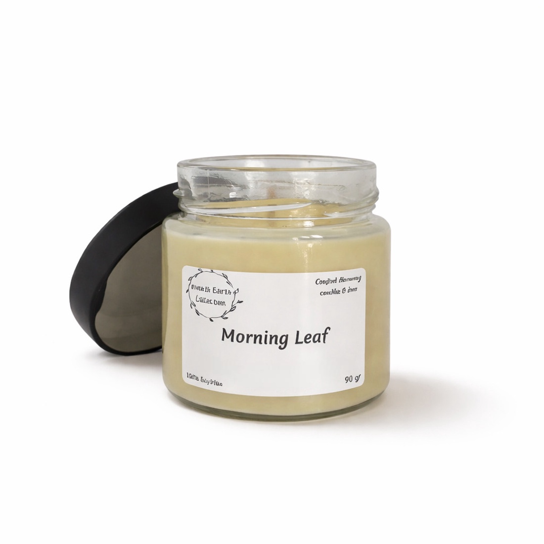 Lumanare parfumata 90g � Morning Leaf - casă & stil de viață - lumânări, parfumuri, arome - lumânări artizanale - Artynos.ro