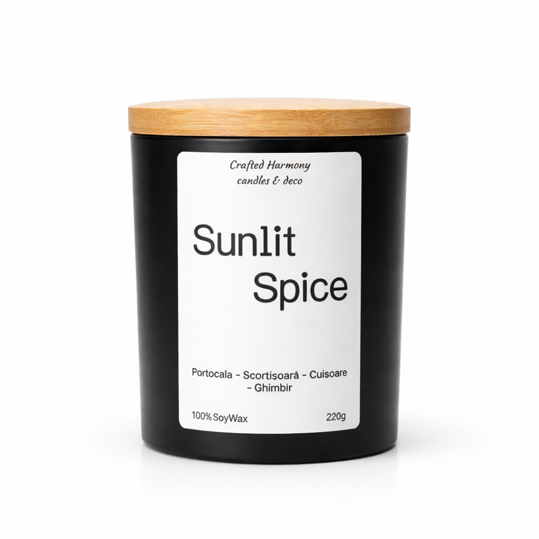 Lumanare Parfumata - Sunlit Spice - casă & stil de viață - lumânări, parfumuri, arome - lumânări artizanale - Artynos.ro