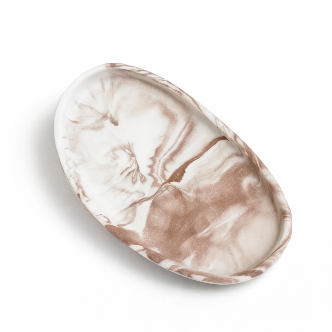 Tavă Lira � Piesă Ceramică Ovală cu Design Elegant și Minimalist - casă & stil de viață - decorațiuni de casă - decorațiuni de masă și rafturi - decorațiuni de masă - Artynos.ro