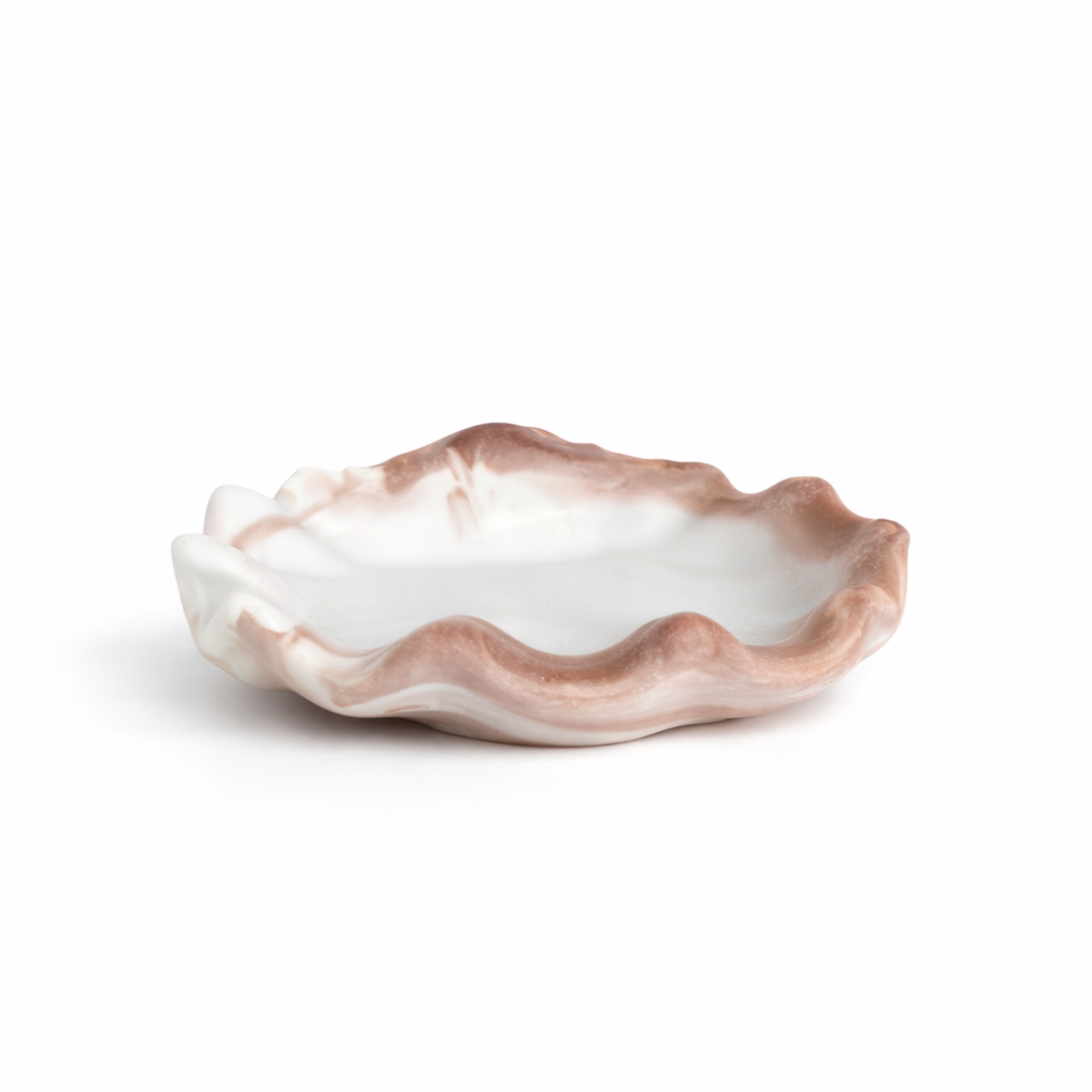 Suport Shella � Tăviță Ceramică cu Design Organic Inspirat din Natură - casă & stil de viață - decorațiuni de casă - decorațiuni de masă și rafturi - decorațiuni de masă - Artynos.ro