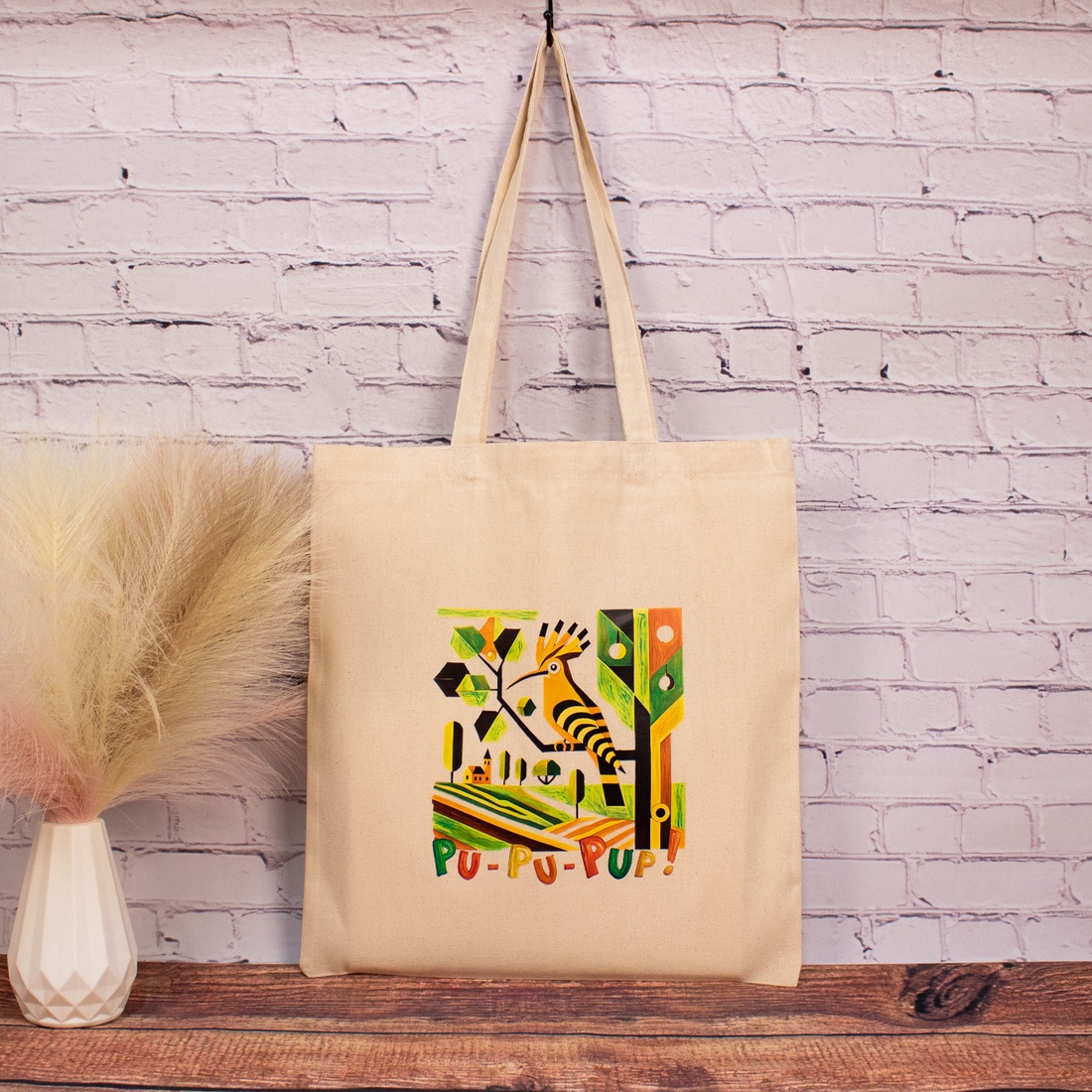 Sacosa din bumbac, suvenir, Pupaza din tei - Amintiri din Copilarie - genți și portofele - geantă pentru cumpărături - totebaguri - Artynos.ro