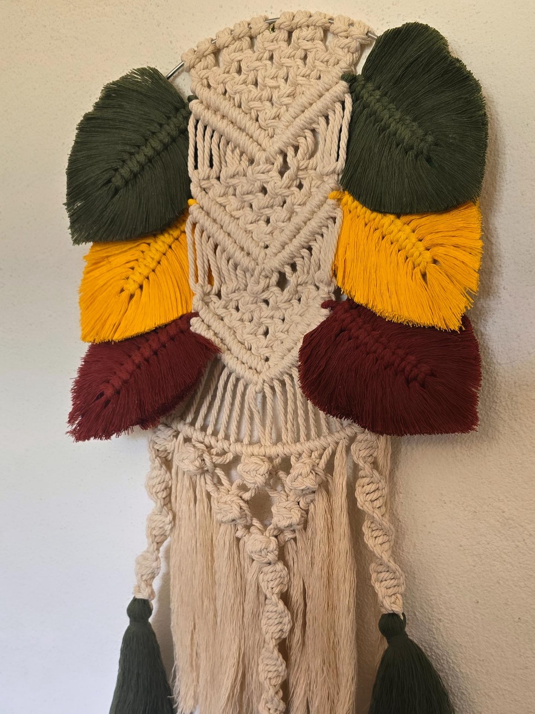 Decoratiune de perete macrame - casă & stil de viață - decorațiuni de casă - decorațiuni de pereți - decor de pereți, macrame - Artynos.ro