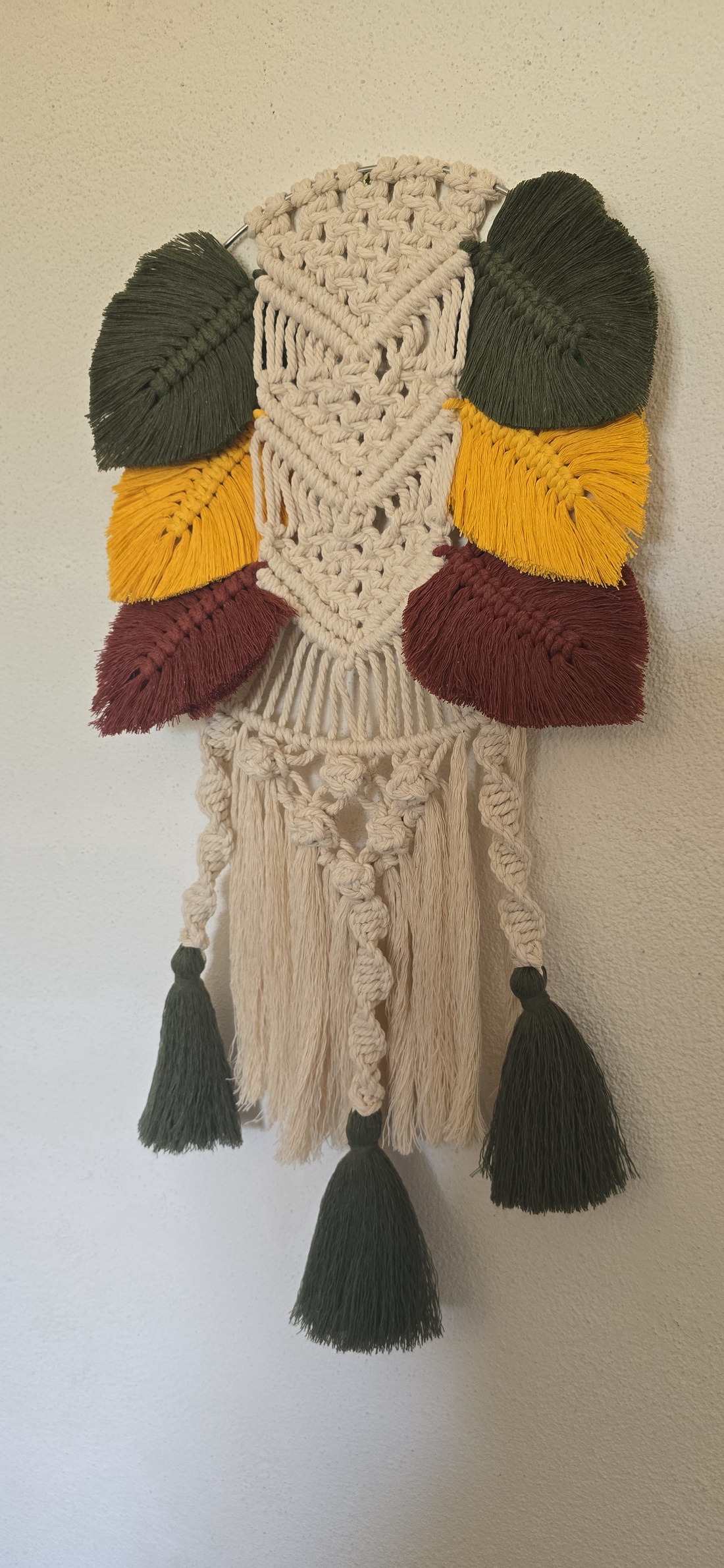 Decoratiune de perete macrame - casă & stil de viață - decorațiuni de casă - decorațiuni de pereți - decor de pereți, macrame - Artynos.ro