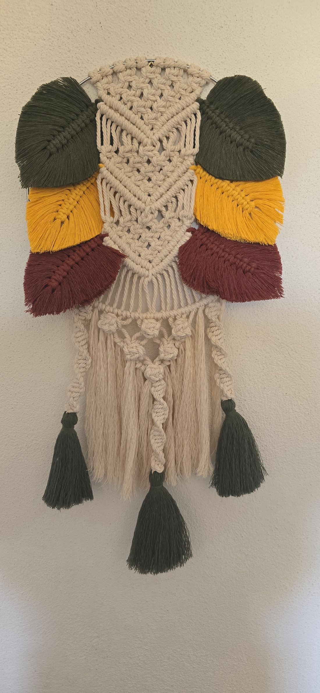 Decoratiune de perete macrame - casă & stil de viață - decorațiuni de casă - decorațiuni de pereți - decor de pereți, macrame - Artynos.ro