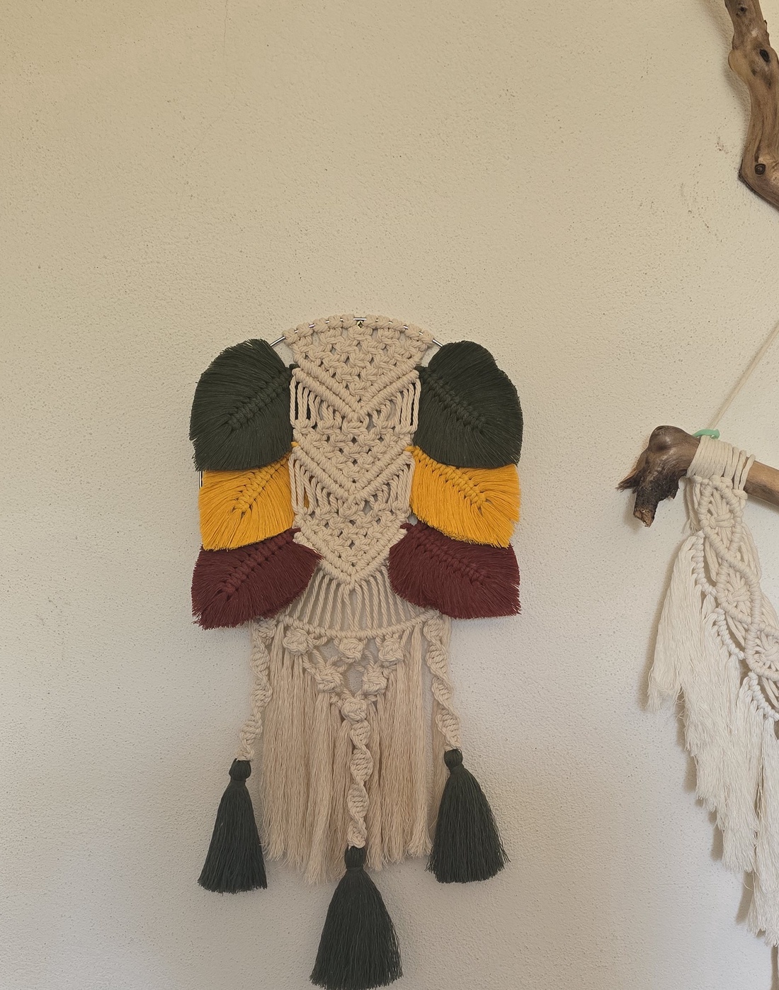 Decoratiune de perete macrame - casă & stil de viață - decorațiuni de casă - decorațiuni de pereți - decor de pereți, macrame - Artynos.ro