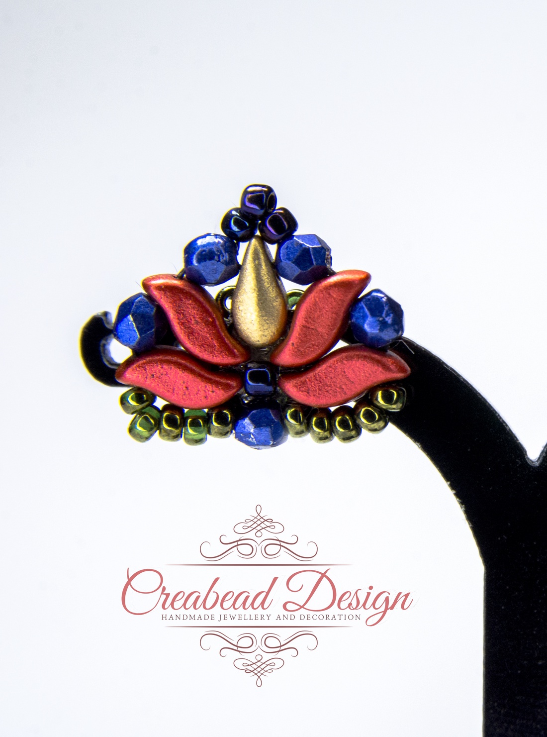 Creabead Design cercei eleganți cu șurub, în stil matyó lalea - bijuterii - cercei - clipsuri - Artynos.ro Creabead Design cercei eleganți cu șurub, în stil matyó lalea - bijuterii - cercei - clipsuri - Artynos.ro