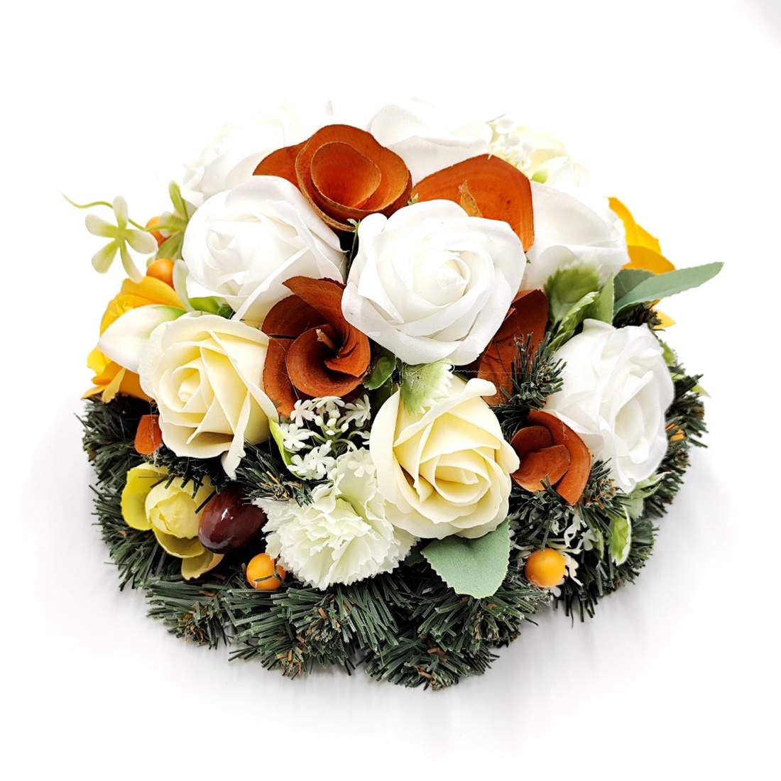 Aranjament floral, Omagiu de toamna, 4535 - casă & stil de viață - accesorii pentru decorat casa - decorațiuni de masă și decorațiuni pentru rafturi - boluri din ceramică, boluri decorative - Artynos.ro Aranjament floral, Omagiu de toamna, 4535 - casă & stil de viață - accesorii pentru decorat casa - decorațiuni de masă și decorațiuni pentru rafturi - boluri din ceramică, boluri decorative - Artynos.ro