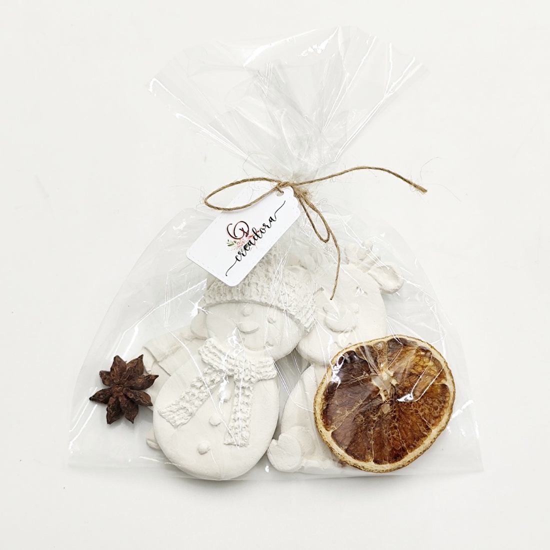 Set figurine de Craciun pentru pictat, Fcp 003 - crăciun - decorațiuni de crăciun de casă - figurine pentru pomul de crăciun - Artynos.ro