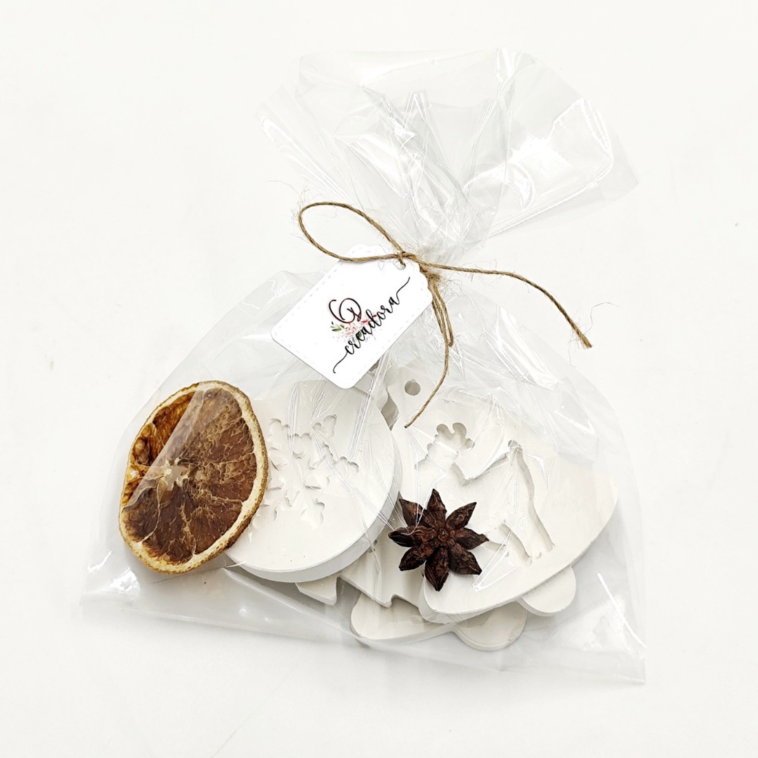 Set figurine de Craciun pentru pictat, Fcp 004 - crăciun - decorațiuni de crăciun de casă - figurine pentru pomul de crăciun - Artynos.ro