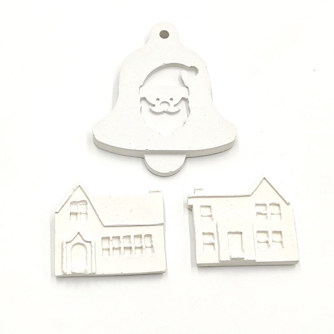 Set figurine de Craciun pentru pictat, Fcp 005 - crăciun - decorațiuni de crăciun de casă - figurine pentru pomul de crăciun - Artynos.ro