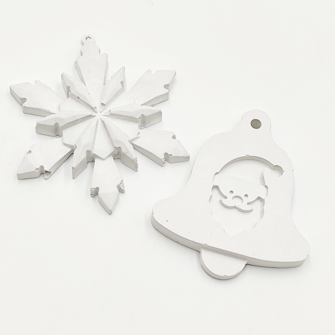 Set figurine de Craciun pentru pictat, Fcp 007 - crăciun - decorațiuni de crăciun de casă - figurine pentru pomul de crăciun - Artynos.ro