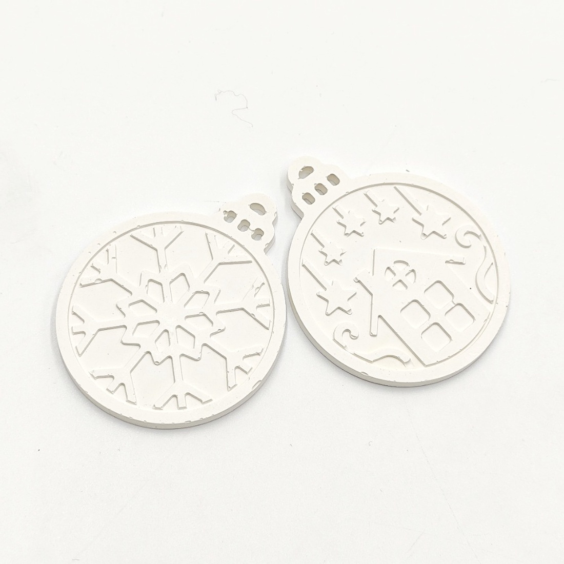 Set figurine de Craciun pentru pictat, Fcp 010 - crăciun - decorațiuni de crăciun de casă - figurine pentru pomul de crăciun - Artynos.ro