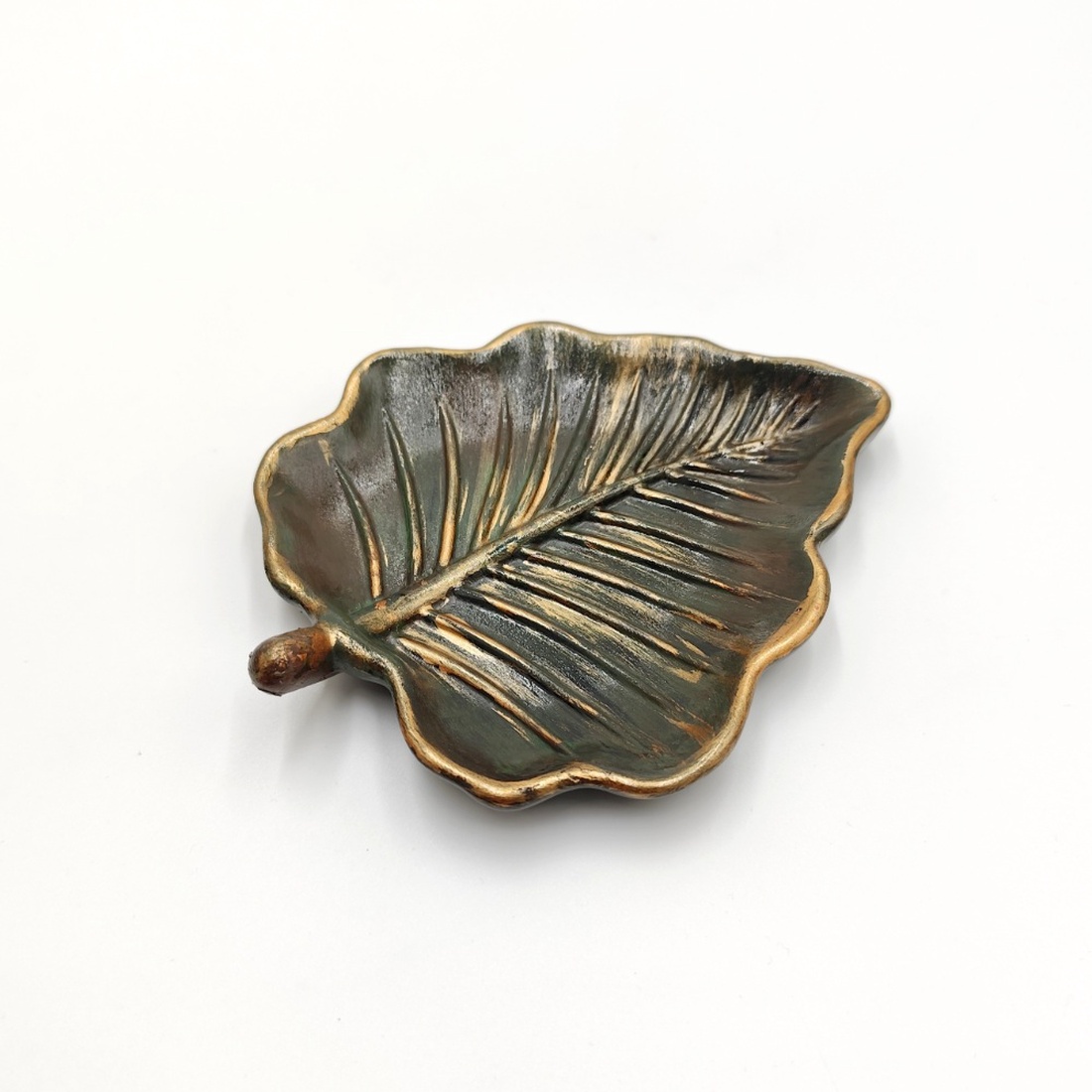 Frunza decorativa finisaj vintage, 4568 - casă & stil de viață - decorațiuni de casă - decorațiuni de masă și rafturi - decorațiuni de masă - Artynos.ro