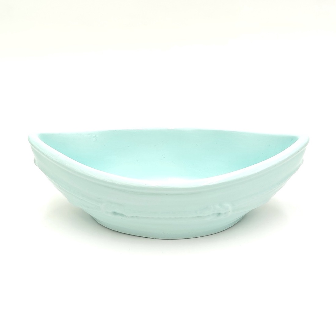 Recipient ceramic tip barcuta verde pal 45814 - casă & stil de viață - decorațiuni de casă - decorațiuni de masă și rafturi - boluri decorative - Artynos.ro