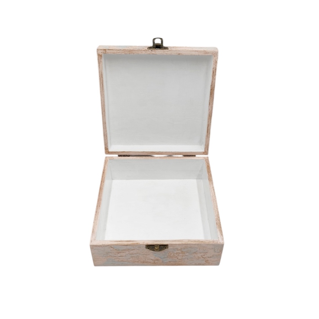 Cutie decorativa din lemn, Fata cu flori de vis, 4676 - bijuterii - suporturi și cutii de bijuterii - cutii de bijuterii - Artynos.ro
