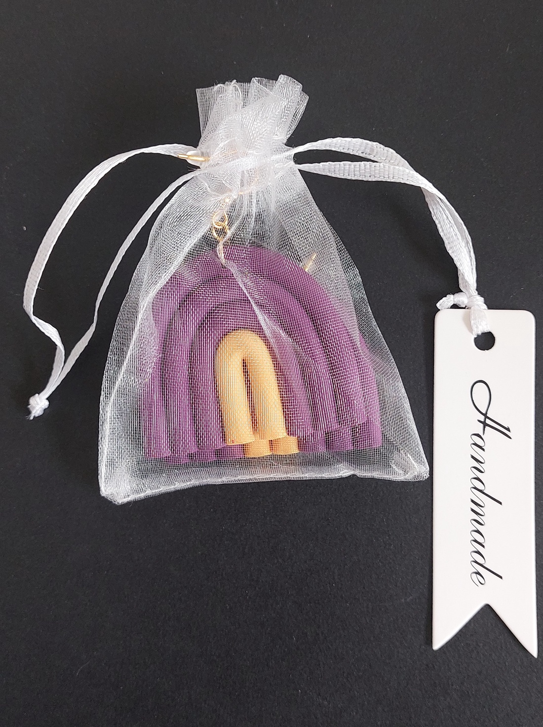 Cercei Purple Mist - bijuterii - cercei - cercei agățați - Artynos.ro