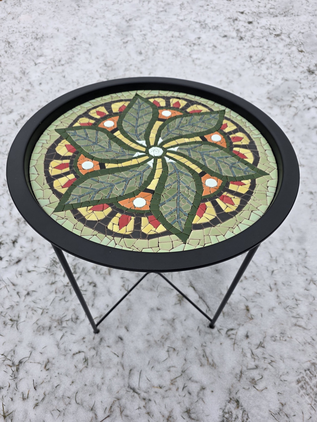 Masă grădină mozaic - casă & stil de viață - accesorii de grădină - mobilier și bănci de grădină  - Artynos.ro