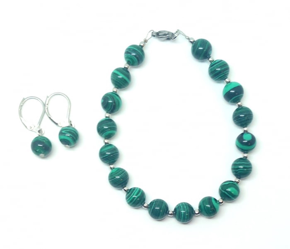 Set Malachit - bijuterii - seturi de bijuterii - Artynos.ro Set Malachit - bijuterii - seturi de bijuterii - Artynos.ro