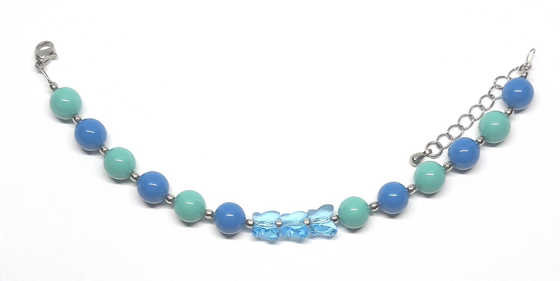 Bratara Swarovski - bijuterii - brățări - brățară charm - Artynos.ro Bratara Swarovski - bijuterii - brățări - brățară charm - Artynos.ro