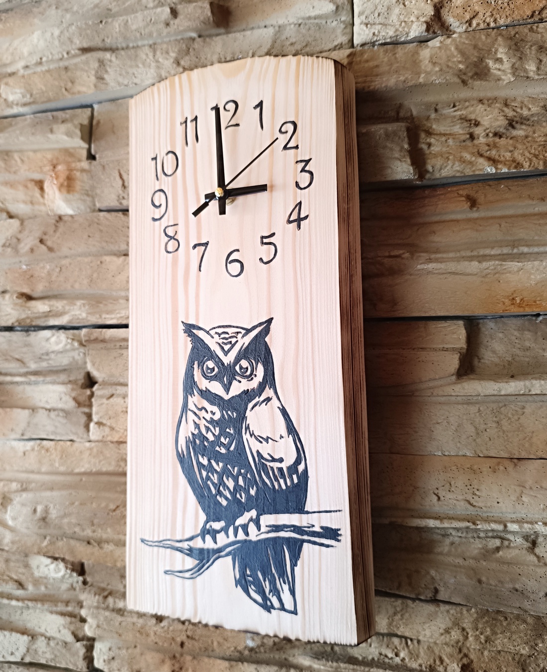 Ceas de perete bufniță larice - casă & stil de viață - accesorii pentru decorat casa - decorațiuni de pereți, decorațiuni suspendate - ceasuri de perete - Artynos.ro Ceas de perete bufniță larice - casă & stil de viață - accesorii pentru decorat casa - decorațiuni de pereți, decorațiuni suspendate - ceasuri de perete - Artynos.ro