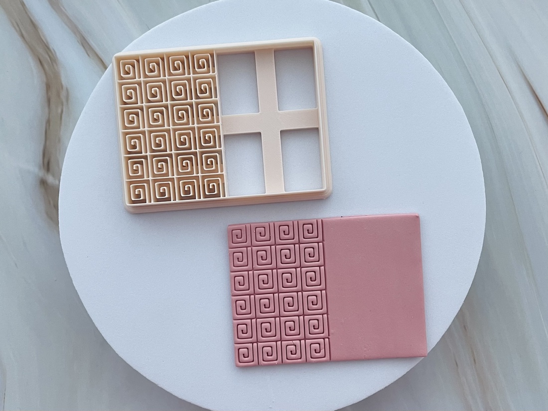 Decupator / Cutter șablon geometric lut polimeric #0126 - accessorii și unelte - unelte, instrumente - unelte de tăiere - Artynos.ro