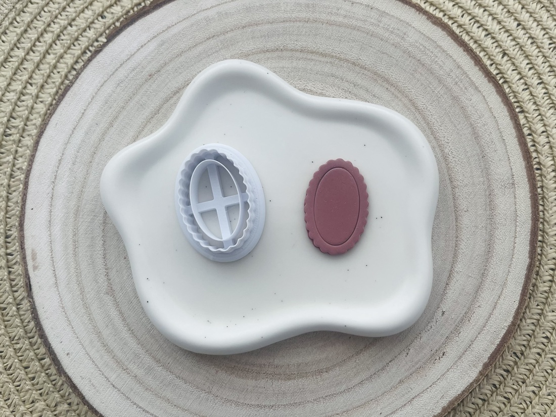 Decupator / Cutter oval lut polimeric #0052 - accessorii și unelte - unelte, instrumente - unelte de tăiere - Artynos.ro