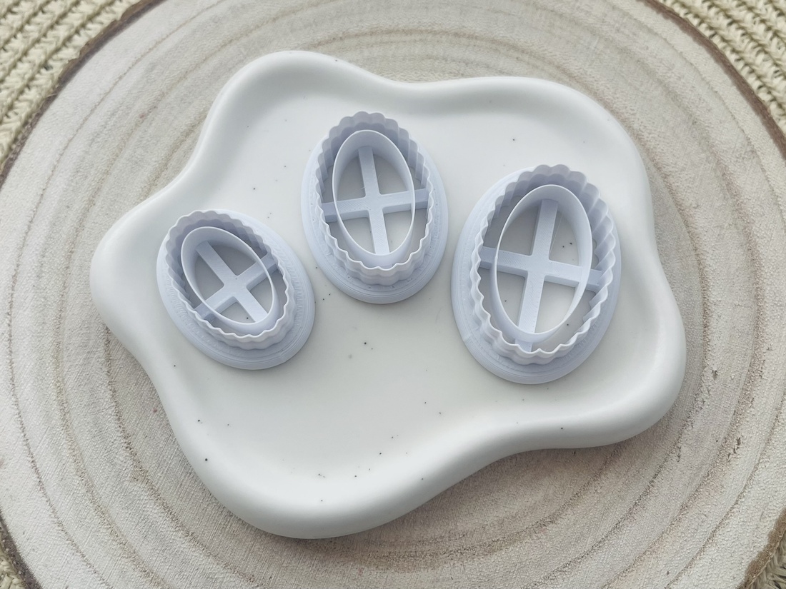 Decupator / Cutter oval lut polimeric #0052 - accessorii și unelte - unelte, instrumente - unelte de tăiere - Artynos.ro