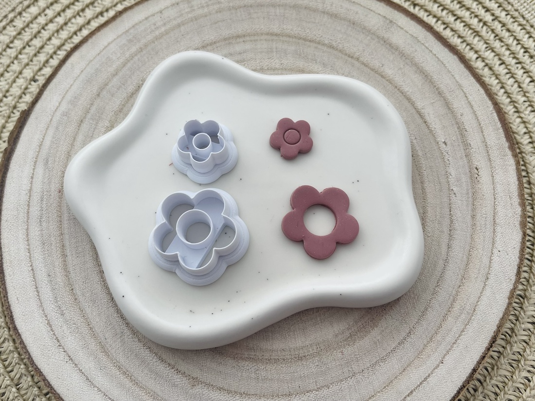 Set decupatoare / Cuttere florale lut polimeric #0078 - accessorii și unelte - unelte, instrumente - unelte de tăiere - Artynos.ro