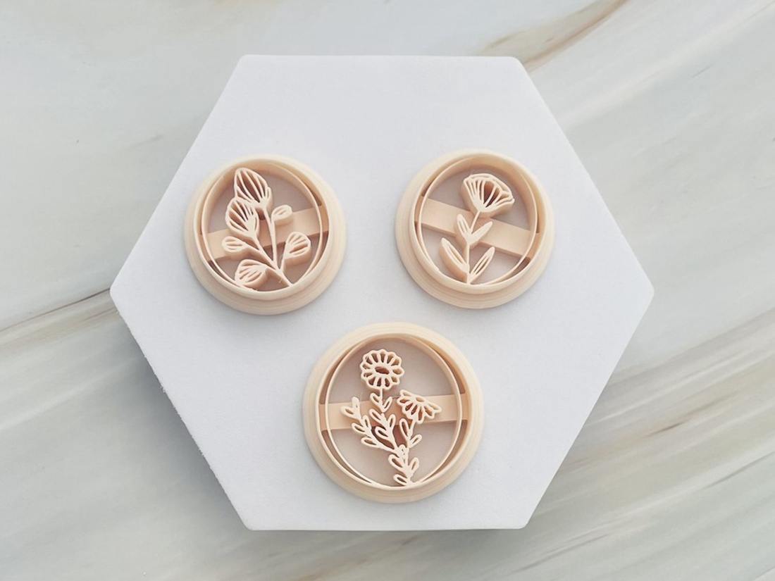 Set decupatoare / cuttere flori lut polimeric #0057 - accessorii și unelte - unelte, instrumente - unelte de tăiere - Artynos.ro