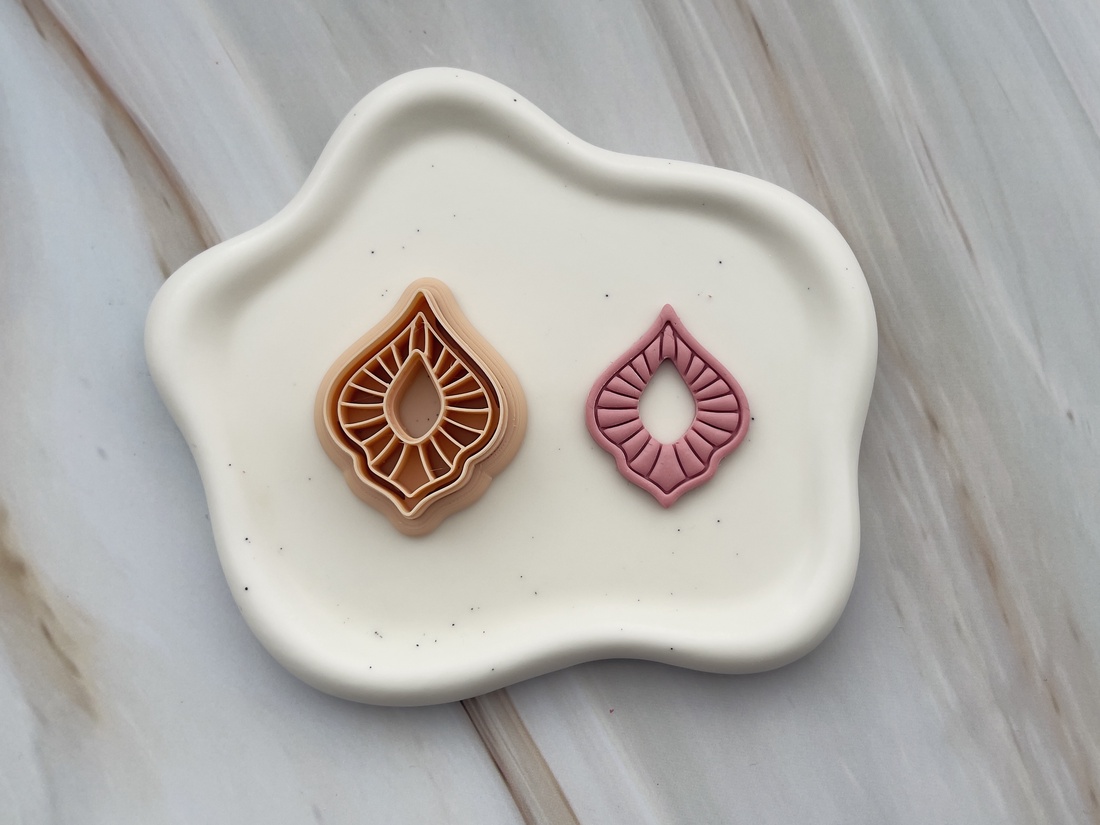 Decupator / Cutter boho lut polimeric #0191 - accessorii și unelte - unelte, instrumente - unelte de tăiere - Artynos.ro
