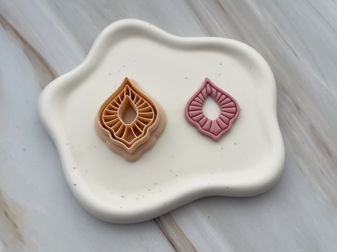 Decupator / Cutter boho lut polimeric #0191 - accessorii și unelte - unelte, instrumente - unelte de tăiere - Artynos.ro