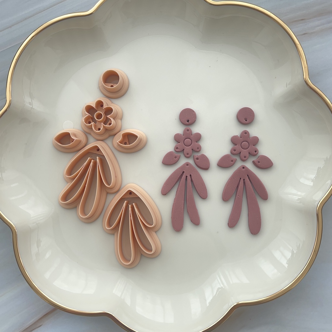 Set decupatoare / cuttere moderne lut polimeric #0222 - accessorii și unelte - unelte, instrumente - unelte de tăiere - Artynos.ro