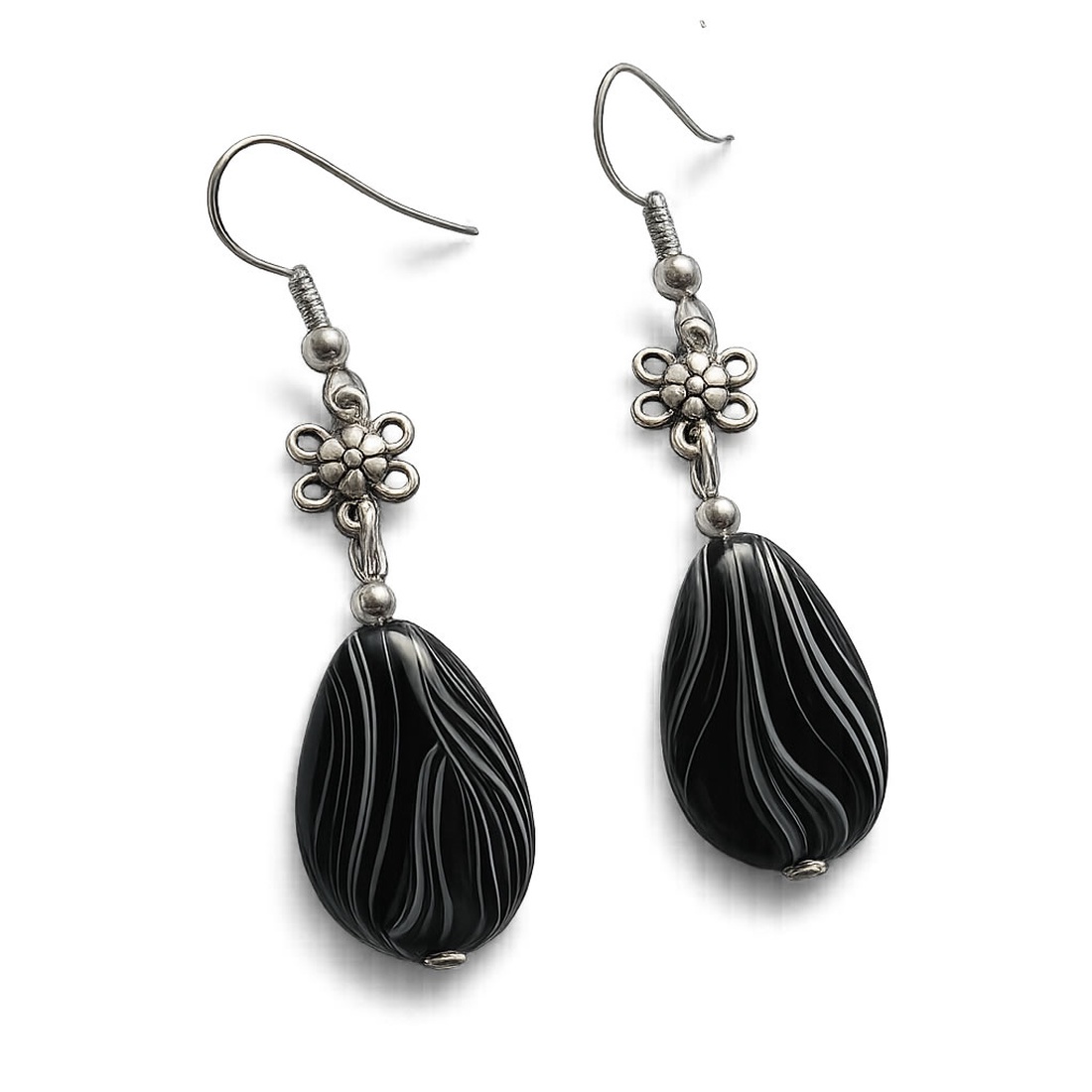 Cercei cu sidef 212200 - bijuterii - cercei - cercei din pietre semiprețioase - Artynos.ro