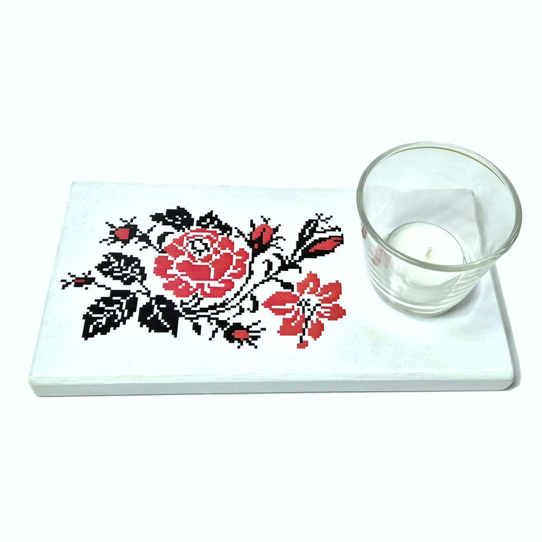 Suport lumanare din lemn - model traditional - 085237 - casă & stil de viață - lumânări, parfumuri, arome - suport de lumânări - Artynos.ro